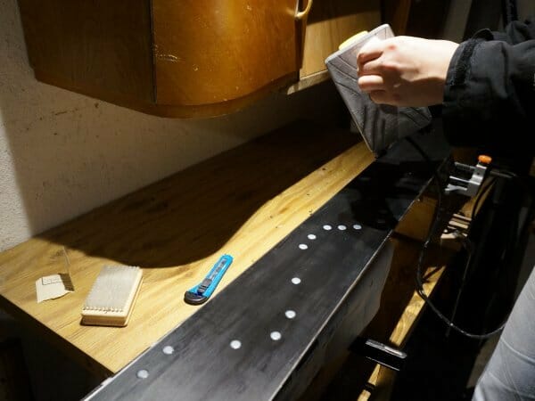 waxing skis