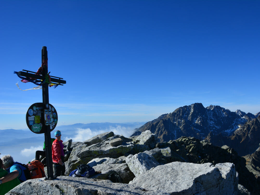 Slavkovski Stit offers a breathtaking view.