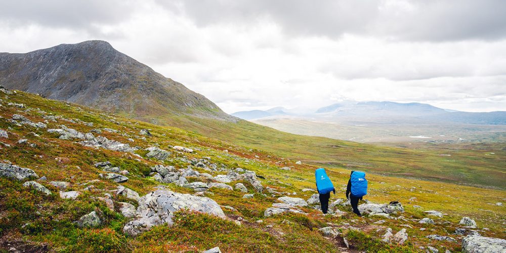 Fernwanderwege in Schweden sind manchmal auch nicht ganz klar gekennzeichnet