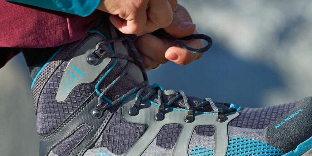 How to lace your walking boots