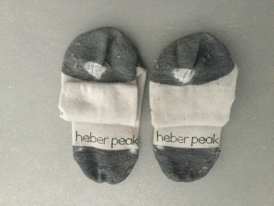 Image 1 from Bettina of Heber Peak - EvergreenHe. Hiking Crew Socks 2-Pack - Walking socks